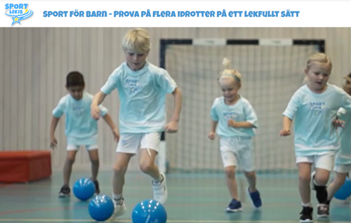 Sportlekis - Webbplats 